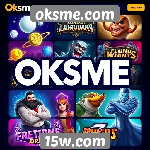 Oksme.com oferece diversidade de jogos para todos os gostos